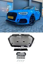 RS3 Look Front Grill Black Edition voor Audi A3 8V, Voor, Nieuw, Bumper, Audi