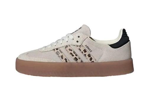 adidas Sambae Leopard Off White (W) - maat 36 2/3 (Sneakers), Kleding | Dames, Schoenen, Wit, Nieuw, Sneakers of Gympen, Verzenden