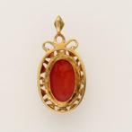 Zonder Minimumprijs - Hanger - 14 karaat Geel goud -, Sieraden, Tassen en Uiterlijk, Antieke sieraden