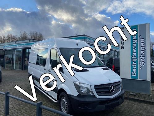 Zakelijke Lease |  Mercedes-Benz Sprinter 313 CDI L2H2 | Aut, Auto's, Bestelauto's, Lease, Automaat, Financial lease, Diesel, Wit