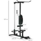 TRUUSK Multifunctioneel Krachtstation Voor Thuis - Lat-pull, Sport en Fitness, Fitnessmaterialen, Verzenden, Nieuw