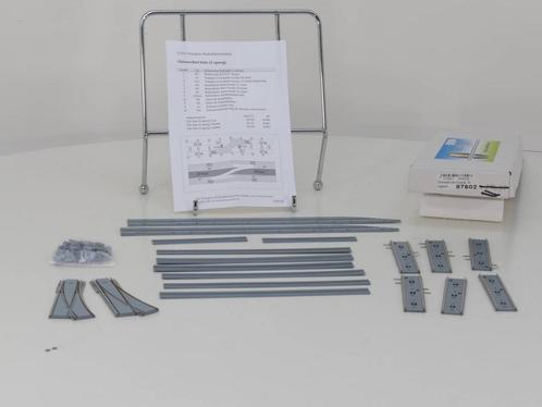 Schaal H0 Tillig 87602 tramrails, baanwissel links 2 rijs..., Hobby en Vrije tijd, Modeltreinen | H0, Rails, Zo goed als nieuw