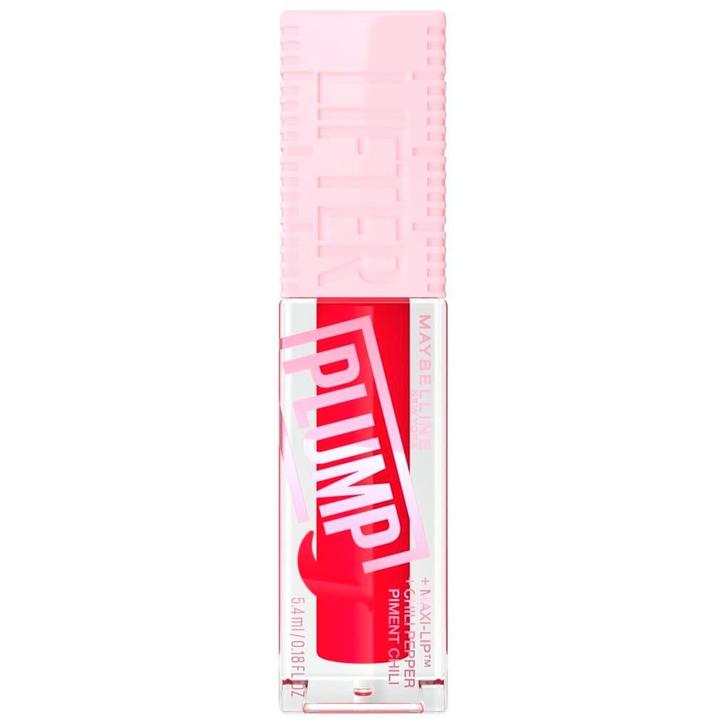 Maybelline New York Lifter Plump 004 Red Flag Lipgloss, Sieraden, Tassen en Uiterlijk, Uiterlijk | Cosmetica en Make-up, Make-up