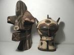 Tribaal masker - Kifwebe - Songye - Lot van 2X maskers -, Antiek en Kunst