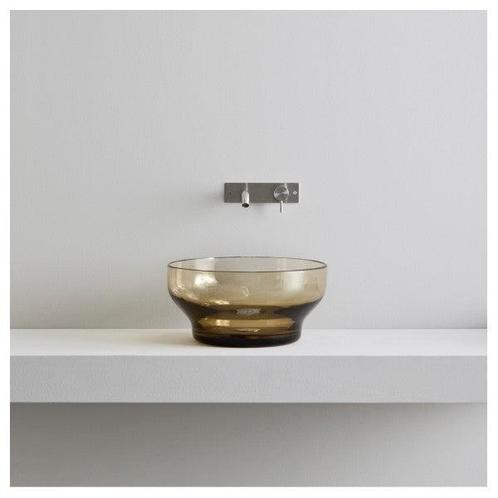 Bieden: Rexa Design Murano Bronz V30 rectangular countertop, Doe-het-zelf en Verbouw, Sanitair, Nieuw, Ophalen of Verzenden