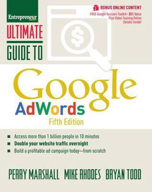 Ultimate Guide to Google AdWords 9781599186122, Boeken, Overige Boeken, Gelezen, Verzenden