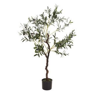 Kunstplant Olijfboom | Gardalux | 120 cm (In pot), Huis en Inrichting, Woonaccessoires | Kunstplanten en Kunstbloemen, Nieuw, Verzenden