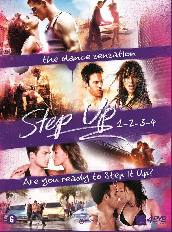 Step Up 1 t/m 4 Box Franstalig, Cd's en Dvd's, Dvd's | Actie, Verzenden