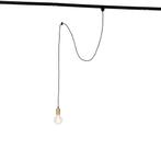 Hanglamp met rail ophanging goud - Iconic Cavalux, Huis en Inrichting, Verzenden, Nieuw, Modern
