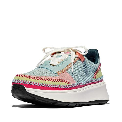 -0% FitFlop  FitFlop F-mode sneaker cross stitch  maat 39, Kleding | Dames, Schoenen, Nieuw, Verzenden