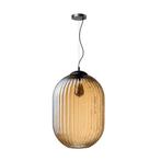 *WOONWINKEL* ETH Glamm Amber Sfeervolle Hanglamp Ribbel Ambe, Verzenden, Nieuw