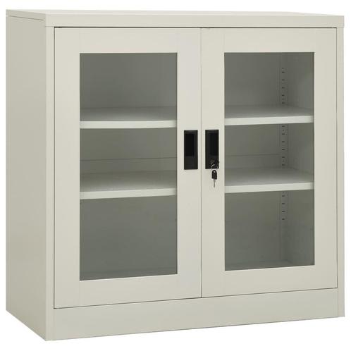 Stalen Kantoorkast met Slot | Retourdeal | 90x40x90cm, Huis en Inrichting, Kasten | Roldeurkasten en Archiefkasten, 25 tot 50 cm