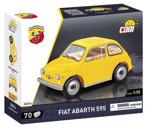 COBI 24514 Fiat 500 Abarth 1965 (Voertuigen, Modelbouwsets), Kinderen en Baby's, Speelgoed | Bouwstenen, Nieuw, Verzenden