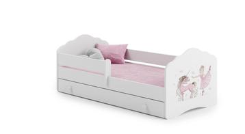 Kinderbed - met matras & lade - 140x70 cm - met fee (Wonen)