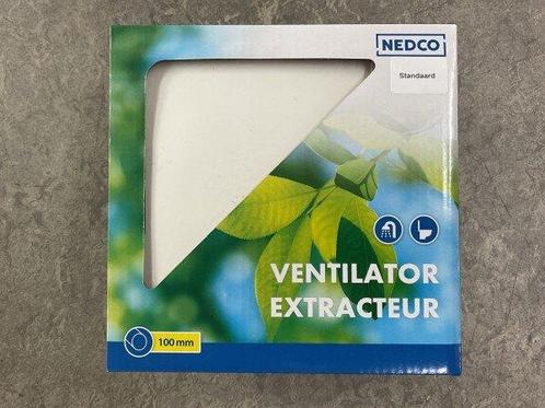 - Nedco WM100 Bad/toiletventilator, Doe-het-zelf en Verbouw, Ventilatie en Afzuiging, Nieuw, Ophalen of Verzenden