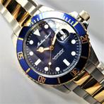 Mathey-Tissot - Swiss Diver - Deep Blue - 18K Gold - New -, Nieuw