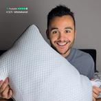 2dekans | Hoofdkussen - 180 Nachten Proefslapen - Memory, Ophalen of Verzenden, Zo goed als nieuw, Wit