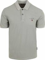 Napapijri Polo Elbas Grijs maat 3XL Heren, Verzenden, Nieuw, Overige maten, Napapijri