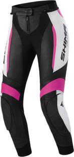 SHIMA Miura 2.0 Dames Zwart Fuchsia Leren Motorbroek, Motoren, Kleding | Motorkleding, Nieuw met kaartje, Broek | leer, Verzenden