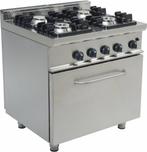 Gasfornuis met Professionele Gasoven | 4 Branders Saro, Verzenden, Nieuw in verpakking