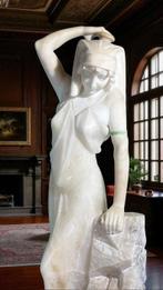 R. Parent (fin 19° sec) - Beeld, Statua giovane fanciulla, Antiek en Kunst