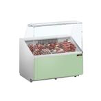 GGM Gastro | Koelvitrine - 1000mm - Lichtgroen voorpaneel |, Verzenden, Nieuw in verpakking, Decoratie
