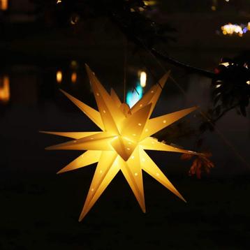 LED kerstster 3D - warm wit - 60cm beschikbaar voor biedingen