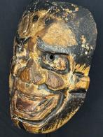 Noh masker - Onimen van hout - Vroege Edo periode, Antiek en Kunst