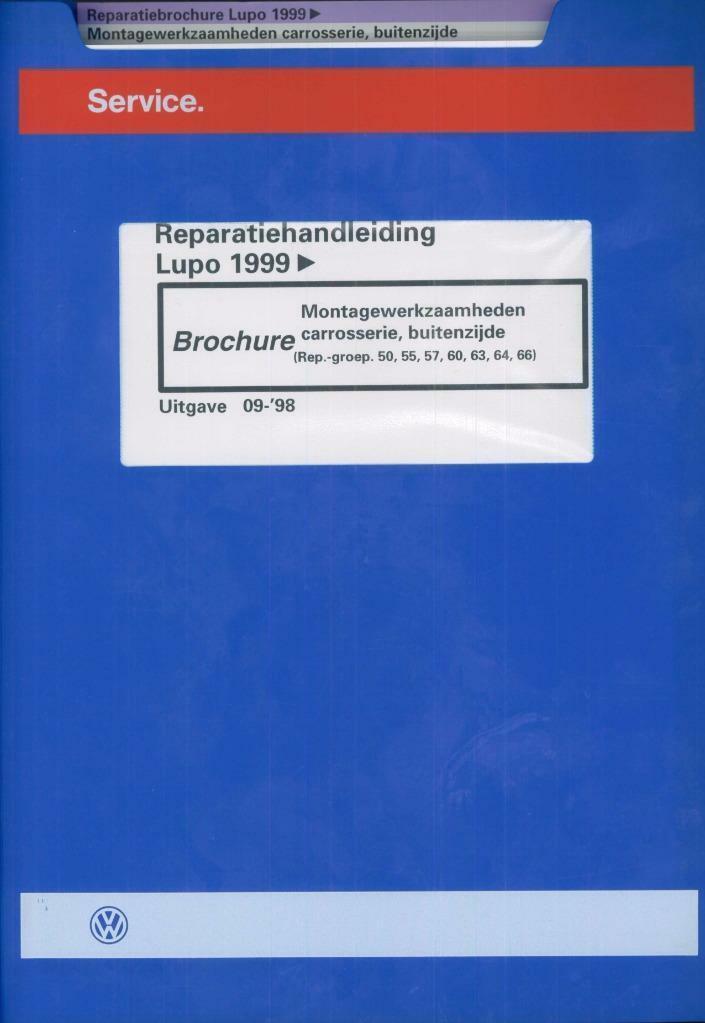 1999 Volkswagen Lupo Reparatiehandleiding, Auto diversen, Handleidingen en Instructieboekjes, Verzenden
