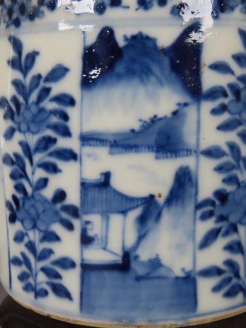 Qing Dynasty, Kangxi Mark - Theepot - Wetenschappers, boten, Antiek en Kunst, Antiek | Overige Antiek