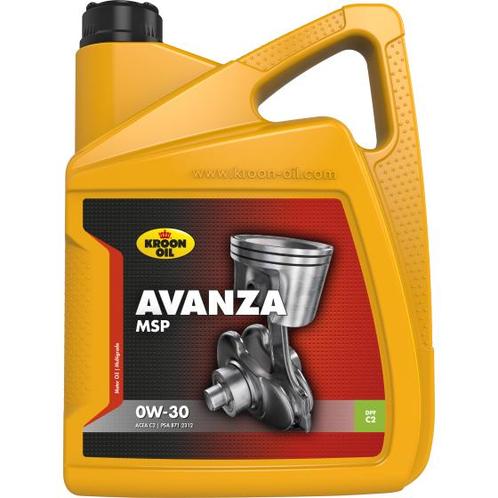 Kroon Oil Avanza MSP 0W30 5 Liter, Auto diversen, Onderhoudsmiddelen, Ophalen of Verzenden