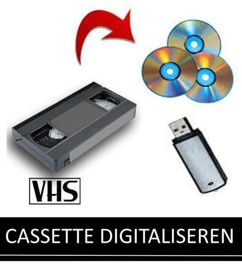 Cassette Digitaliseren. TOT 50% STAPEL KORTING!, Diensten en Vakmensen, Film- en Videobewerking, Film- of Videodigitalisatie, Filmreportages