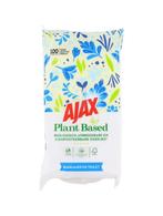 Ajax Schoonmaakdoekjes Plant Based Badkamer & Toilet 100 stu, Verzenden, Nieuw
