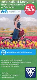 Fietskaart 14 Zuid-Holland-Noord (met Groene Hart-West en, Boeken, Atlassen en Landkaarten, Nieuw, Verzenden