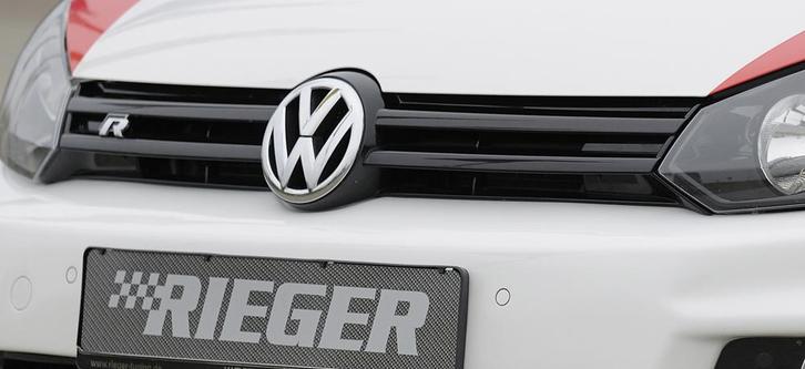 Grill | VW Golf 6 VI 2008-2012 | ABS | Zwart glanzend, Auto-onderdelen, Carrosserie en Plaatwerk, Nieuw, Volkswagen, Verzenden