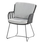 Fabrice Goa dining tuinset 95x95xH75 cm 5 delig slate, Ophalen of Verzenden, Nieuw
