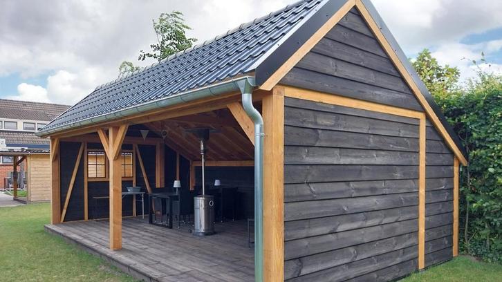 Douglas Drentse overkapping 700x400cm Grolloo, Tuin en Terras, Overkappingen, Ophalen of Verzenden