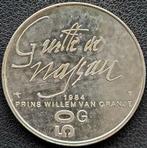 Nederlandse zilveren 50 Gulden 1984, Postzegels en Munten, Munten | Nederland, Verzenden, Koningin Beatrix, Zilver, Losse munt