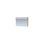 Spiegelkast Double Face Exclusive Line 100cm Legno Calore, Ophalen of Verzenden, Nieuw, Bad