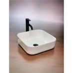 Waskom Casajoy Blanco Vierkant 38cm Keramiek Wit, Doe-het-zelf en Verbouw, Sanitair, Ophalen of Verzenden, Nieuw