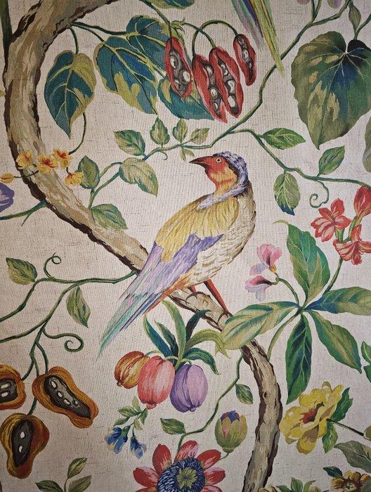 300x280cm! Exclusieve Art Nouveau-stof met, Antiek en Kunst, Antiek | Meubels | Tafels