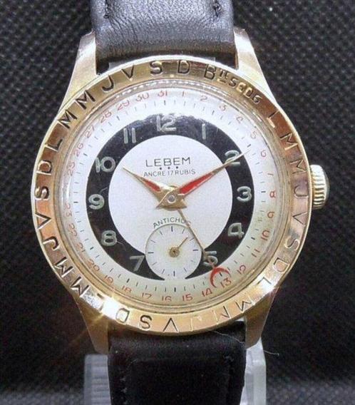 Leben - Zonder Minimumprijs - Unisex - 1950-1959, Sieraden, Tassen en Uiterlijk, Horloges | Heren