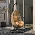 *WOONWINKEL* Kave Home Cira Wicker Hangstoel Voor Buiten Gro, Tuin en Terras, Verzenden, Nieuw, Kunststof