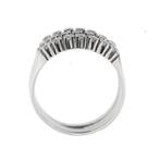 Eeuwigheidsring - 18 karaat Witgoud Diamant (Natuurlijk), Sieraden, Tassen en Uiterlijk, Antieke sieraden
