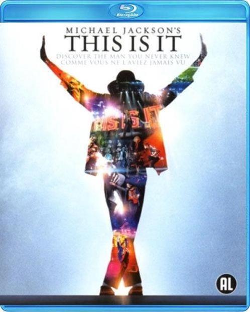 Michael Jackson - This is it (blu-ray tweedehands film), Cd's en Dvd's, Blu-ray, Zo goed als nieuw, Ophalen of Verzenden