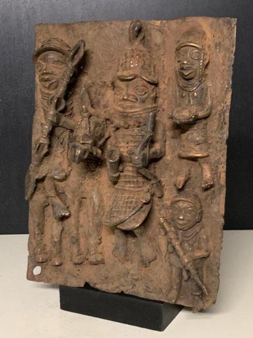 Plaque - Brons, Antiek en Kunst, Kunst | Niet-Westerse kunst
