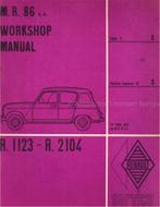 1961-1963 RENAULT 4: R1123 | R 2104 WERKPLAATSHANDBOEK, Auto diversen, Handleidingen en Instructieboekjes