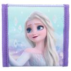 Portemonnee - Disney Frozen - Elsa - Lila/IJsblauw - 10.5x10, Sieraden, Tassen en Uiterlijk, Nieuw, Ophalen of Verzenden