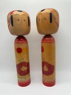 Set of Special kokeshi dolls  - Pop H: 45cm - 1960-1970 -