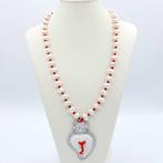 Zonder Minimumprijs - Ketting met hanger - 18 karaat Zilver,, Sieraden, Tassen en Uiterlijk, Antieke sieraden